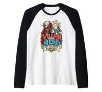 Il Cattivo è diventato Eroe ma la Trama ha dimenticato - Redemption Fail Maglia con Maniche Raglan