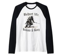 Il Cavaliere Buhurt T Turnei combatte la Concorrenza di Maglia con Maniche Raglan