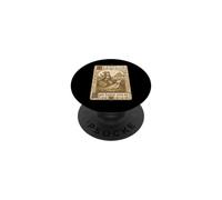 Il cavaliere cavalca la lumaca Marginalia Buhurt HEMA Larp PopSockets PopGrip Adesivo