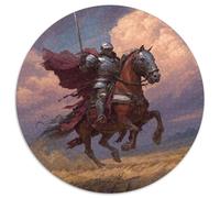 Il cavaliere cavalcava un nobile destriero 1000pcs (67.5x67.5cm) Puzzle Adatto Per Adulti E Folla Dai 14 Anni in Su