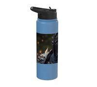Il cavaliere che combatte il male Stainless Steel Insulated Water Bottle