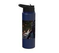 Il cavaliere che combatte il male Stainless Steel Insulated Water Bottle