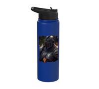 Il cavaliere che combatte il male Stainless Steel Insulated Water Bottle