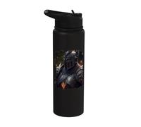 Il cavaliere che combatte il male Stainless Steel Insulated Water Bottle