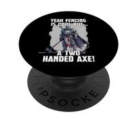 Il cavaliere di ginnastica Buhurt T combatte la competizione PopSockets PopGrip Adesivo