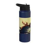 Il cavaliere d'oro della luce Stainless Steel Insulated Water Bottle