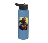Il cavaliere d'oro della luce Stainless Steel Insulated Water Bottle