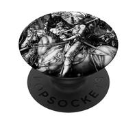 Il cavaliere, la morte e il diavolo di Albrecht Durer (1513) PopSockets PopGrip Adesivo