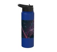 Il cavaliere nero del destino oscuro Stainless Steel Insulated Water Bottle