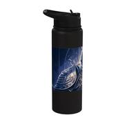 Il cavaliere oscuro del potere e del misticismo Stainless Steel Insulated Water Bottle