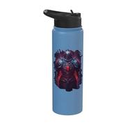 Il cavaliere oscuro della fantasia Stainless Steel Insulated Water Bottle