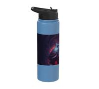 Il cavaliere oscuro della fantasia Stainless Steel Insulated Water Bottle