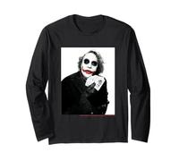 Il Cavaliere Oscuro Joker Card Chaos Gotham Villain Maglia a Manica