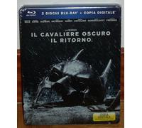 Il Cavaliere Oscuro: La Leggenda Rinasce 2 Blu-Ray Steelbook Nuovo Castellano R2