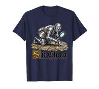 Il Cavaliere Sir Ching con la Lente d'Ingrandimento Trova la Maglietta