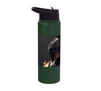 Il cavaliere un eroe nel mondo cupo Stainless Steel Insulated Water Bottle