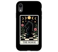 Il Cavallo Divertente Cavaliere di Scacchi Giocatore Tarocchi Strega Luna Custodia per iPhone XR