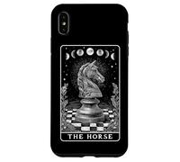 Il Cavallo Divertente Cavaliere di Scacchi Giocatore Tarocchi Strega Luna Custodia per iPhone XS Max