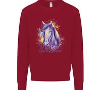 Il Cavallo È Il Mio Animale Spirituale Felpa Equestre Per Bambini