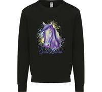 Il Cavallo È Il Mio Animale Spirituale Felpa Equestre Uomo