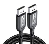 Il cavo da gioco DP16K supporta risoluzione 16K, 8K @ 60Hz, frequenza di aggiornamento 4K240Hz, design a doppia porta, conduzione nucleo in rame, connessione professionale per canalina dei cavi, filo