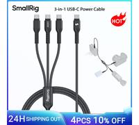 Il cavo di alimentazione USB-C 3 in 1 SmallRig supporta la ricarica rapida fino a 100 W per fotocamere Sony per viaggi, studi, riprese all'aperto -5079