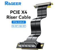 Il cavo di prolunga RAGEER PCIe 3.0/4.0 x4 è anti-interferenza, trasmissione dati stabile, supporta schede/adattatori riser.