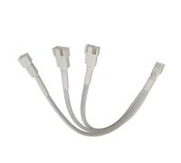 Il cavo splitter multi ventola da 1 a 3 porte consente il controllo simultaneo delle ventole di raffreddamento con connettori rinforzati contro le protezioni di corrente