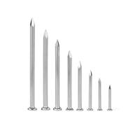 Il Cemento Del Acciaio Al Carbonio 55 Inchioda Le Viti Del Chiodo Del Calcestruzzo Del Mattone Placcato Zinco Bianco Della Parete Che Lavora Il Chiodo Da 25mm A 150mm(150mm 15pcs)