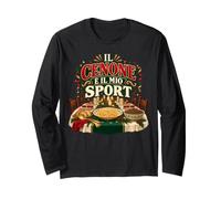 Il Cenone È Il Mio Sport Capodanno Umorismo Maglia a Manica