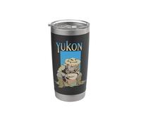 Il cercatore d'oro dello Yukon Panning Dawson City Bicchiere termico in acciaio inox doppia parete