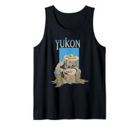Il cercatore d'oro dello Yukon Panning Dawson City Canotta