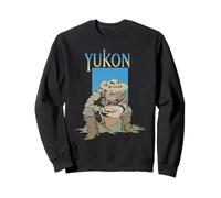 Il cercatore d'oro dello Yukon Panning Dawson City Felpa
