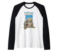Il cercatore d'oro dello Yukon Panning Dawson City Maglia con Maniche Raglan