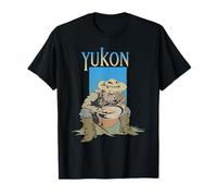 Il cercatore d'oro dello Yukon Panning Dawson City Maglietta