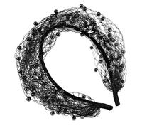 Il Cerchietto per Capelli con Velo Copertura del viso in tessuto a rete e