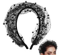 Il Cerchietto per Capelli con Velo Copertura del viso in tessuto a rete e