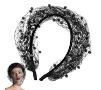 Il Cerchietto per Capelli con Velo Copertura del viso in tessuto a rete e