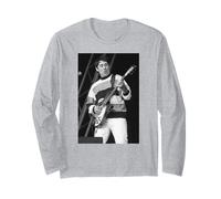 Il Chitarrista dei Buzzcocks Steve Diggle Live 1990 Maglia a Manica