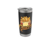Il cibo messicano Churros ama i churros con pasta fritta alla cannella Bicchiere termico in acciaio inox doppia parete