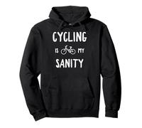 Il Ciclismo è la mia sanità Felpa con Cappuccio