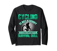 Il ciclismo non è un hobby, è una sopravvivenza post-apocalittica Maglia a Manica