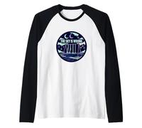 Il Cielo è Sbagliato - Dreamcore Vuoto Parco Giochi inquietante Design Maglia con Maniche Raglan