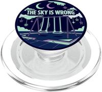Il cielo è sbagliato - Dreamcore vuoto parco giochi inquietante design PopSockets PopGrip per MagSafe