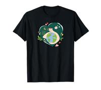 Il Cielo Inviato A Guardare Dopo La Nostra Giornata Terra Maglietta