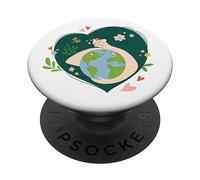 Il Cielo Inviato A Guardare Dopo La Nostra Giornata Terra PopSockets PopGrip Adesivo