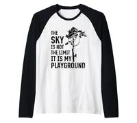 Il Cielo Non è Il Limite è Il Mio Parco Giochi - Tree Arboricoltore Maglia con Maniche Raglan