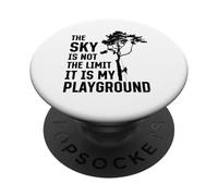 Il cielo non è il limite è il mio parco giochi - Tree Arboricoltore PopSockets PopGrip Adesivo