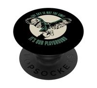 Il cielo non è il limite è la falconeria del nostro parco giochi PopSockets PopGrip Adesivo