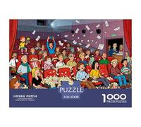 Il cinema si apre Puzzle in Legno Impermeabile DIY Puzzles Da 1000 Pezzi Per Adulti Colorati Per Decorazioni Domestiche